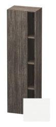 Пенал Duravit DuraStyle, 50x36x180 см, подвесной, (правый), с дверцей, с закрытыми/открытыми полками, цвет: сосна терра/белый матовый, в ванную комнату