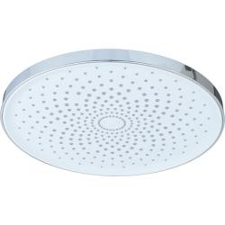 Верхний душ Melodia d225 мм, на потолок, пластик, круглый, с 1 режимом/тропический душ, размер 225х225 мм, цвет хром