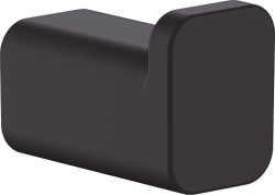 Крючок Hansgrohe AddStoris, размер 1,6х2,1х3 см, настенный, латунь, форма квадратная, для полотенца в ванную/туалет/душевую кабину, цвет матовый черный