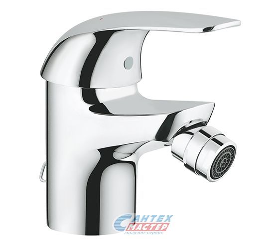 Смеситель для биде Grohe Euroeco однорычажный излив 90 мм хром 32882000