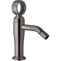 Смеситель для биде Webert Opera, для унитаза/биде, однорычажный, неповоротный, длина 125 мм, латунь, цвет графит