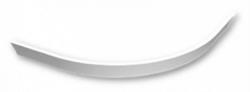 Экран для душевого поддона Cezares Tray, 90х90х13,5 см, из искусственного мрамора, белый, (подходит для душевого поддона TRAY-S-R-90-550-56-W), четверть круга/угловой, правый/левый/универсальный