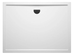 Душевой поддон Riho Zurich, 130х80 см, прямоугольный, пристенный, акриловый, низкий, цвет: белый, с антискользящим покрытием, с бортиком