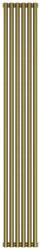 Радиатор отопления Сунержа Эстет-11 1800х270 6 секций, цвет состаренная бронза, универсальное подключение, нержавеющая сталь, трубчатый