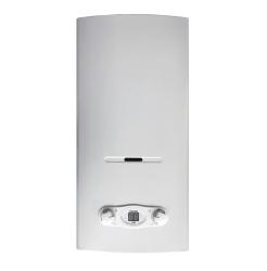 Газовая колонка GasLine S11 (водонагреватель газовый) настенный, вертикальный, 21 кВт, 11 л/мин, 565х290х221 мм, (цвет серебро, прямоугольный, плоский) с нижнее подводкой