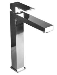 Смеситель для раковины/умывальника REA FENIX однорычажный, неповоротный, высокий, длина излива 190 мм, латунь, цвет хром