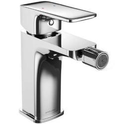 Смеситель для биде Excellent Keria, однорычажный, неповоротный, длина излива 111 мм, керамический картридж, латунь, цвет хром