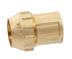 Муфта ПНД VIEIR 25х3/4"вн. фитинг латунный компрессионный (обжим) для полиэтиленовых (пэ) труб