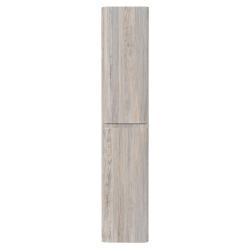 Пенал BelBagno Albano, 32х32х160 см, подвесной, правый/левый, 2 распашные двери/2 полки внутри, механизм доводчика, цвет древесный узор, в ванную комнату