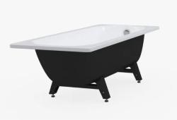 Ванна ВИЗ Reimar 150х70, стальная, с ножками, цвет- белая, с полимерным покрытием, без антискольжения, российского производства, Исетского завода, в квартиру, дом, дачу