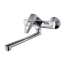 Смеситель для кухни G-lauf однорычажный настенный хром LOF12-A033