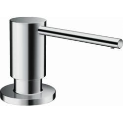 Дозатор Hansgrohe A41 для жидкого мыла, встраиваемый, латунь, цвет хром, емкость дозатора объемом - 500 мл, для кухонной мойки