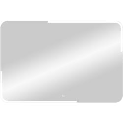 Зеркало Континент "Raison Led", 80х70 см, с LED/ЛЕД-подсветкой, прямоугольное, выключатель сенсорный, для ванны, навесное/подвесное/настенное