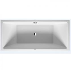 Ванна Duravit Vero Air 180х80 см отдельностоящая, акриловая, цвет: белый, с фронтальной панелью, рамой (без гидромассажа, сифона), прямоугольная/угловая, с двумя наклонами для спины