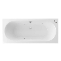 Ванна Excellent Oceana SOFT, 180х80 см, акриловая, цвет- белый, (с гидромассажем), с каркасом, прямоугольная, правосторонняя/левосторонняя, правая/левая, универсальная, приставная/встраиваемая
