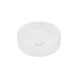 Раковина IDDIS Ray 35,5х35,5х12 см, накладная, круглая, керамическая/фарфоровая, цвет белый, без отверстия под смеситель, без слив-перелива, умывальник