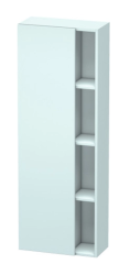 Пенал Duravit DuraStyle, 50x24x140 см, подвесной, (левый), с дверцей, с закрытыми/открытыми полками, цвет: светло-голубой, в ванную комнату