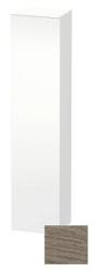Пенал Duravit DuraStyle, 40x36x180 см, подвесной, (левый), с дверцей, с полкой, со стеклянными полками, цвет: дуб терра/белый матовый, в ванную комнату