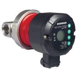 Насос циркуляционный ROMMER Profi для ГВС с таймером и дисплеем 1/2", L80 мм, 0.6 м³/ч, напор 1.7 м, 9 Вт, 220 В повышающий давление, для систем ГВС, водоснабжения RCP-0005-152080