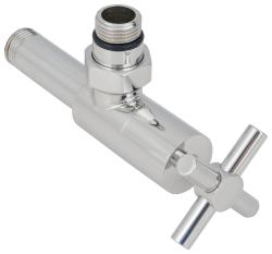 Вентиль Сунержа угловой крест G 1/2" НР х G 1/2" НР