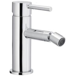 Смеситель для биде KFA Armatura MOZA, однорычажный, неповоротный, длина 123 мм, керамический, латунь, цвет хром