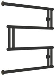 Полотенцесушитель Сунержа High-Tech "M+" 600х600 водяной, цвет тёмный титан муар