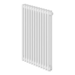 Радиатор Royal Thermo Insignia VC2050 стальной 2 трубчатый, 12 секций, нижнее подключение, для отопления квартиры, дома, водяные, мощность 744 Вт, настенный, цвет белый RAL9016