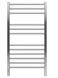 Полотенцесушитель 500х1000 Terminus Сицилия sensor quick touch П12 электрический, 140 Вт, с терморегулятором, подключение нижнее слева, с вилкой, нержавеющая сталь