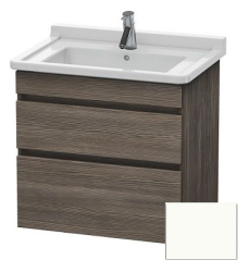 Тумба/шкафчик для консоли/столешницы Duravit DuraStyle под раковину 40х54,8х51,2 см, подвесная, ДСП, цвет: сосна терра/белый матовый, 2 выдвижных ящика, прямоугольная