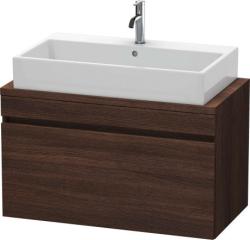 Тумба под раковину для консоли/столешницы Duravit DuraStyle 90х47,8х51,2 см, подвесная, ДСП, цвет: каштан темный, 1 выдвижной ящик, прямоугольная