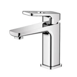 Смеситель для раковины/умывальника Raglo R51.10 однорычажный, неповоротный, фиксированный, излив длина 126 мм высота 109 мм латунь, цвет хром