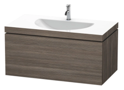 Тумба под раковину для консоли/столешницы Duravit L-Cube 82х47,7х40 см, подвесная, ДСП, цвет: сосна терра, 1 выдвижной ящик, прямоугольная