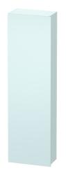Пенал Duravit DuraStyle, 40x24x140 см, подвесной, (левый), с дверцей, с полкой, со стеклянными полками, цвет: светло-голубой, в ванную комнату