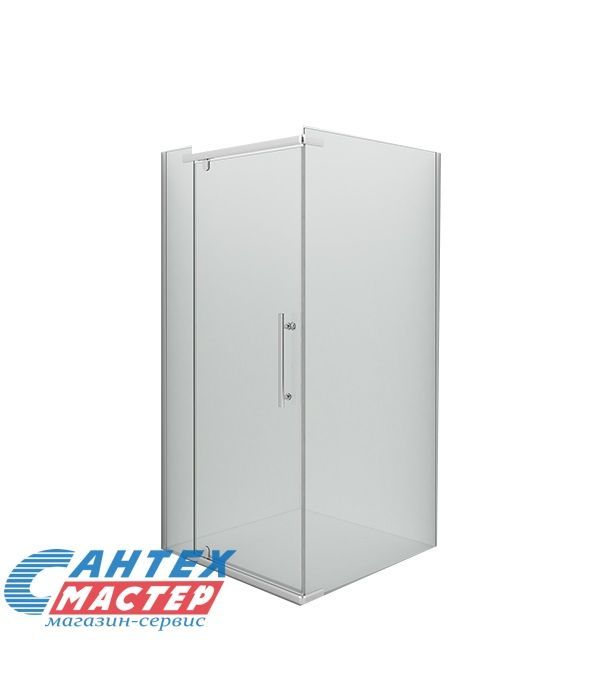 Душевое ограждение Erlit ER10109H-C1 900x900x2000 прозрачное стекло алюминий