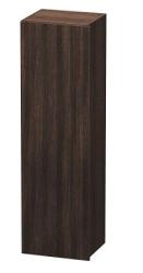 Пенал Duravit DuraStyle, 40x36x140 см, подвесной, (левый), с дверцей, с полкой, со стеклянными полками, цвет: каштан темный/белый матовый, в ванную комнату