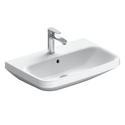 Раковина DURAVIT DuraStyle 65х44х17 см, подвесная, прямоугольная, санфарфор, цвет белый, 1 отверстие под смеситель, слив/перелив