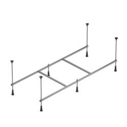 Каркас для ванны AM.PM X-Joy 165х70 см (шпильки), стальной, цвет серый, четыре опоры, прямоугольный, универсальный для ванны