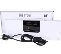 Контроллер термостатических клапанов STOUT Tech L-10 проводной,для отопления,теплого пола STE-0101-010000