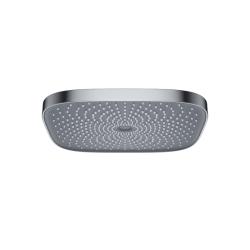 Верхний душ IDDIS SpaHome квадратная, 260х260х65 мм хром с серым, ABS-пластик, тропический душ, для душа/ванной