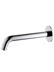 Излив Aquatek Европа для ванны, длина 220 мм хром, латунь, встраиваемый/встроенный