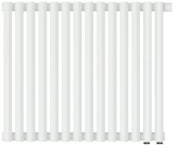 Радиатор отопления Сунержа Эстет-00 EU50 500х630 14 секций, цвет матовый белый, нижнее подключение, нержавеющая сталь, трубчатый