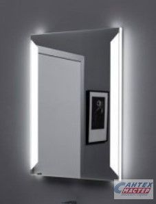 Зеркало Aquanet Сорренто 6085, 60х85x32 см с LED/ЛЕД-подсветкой, прямоугольное, выключатель инфракрасный, для ванны