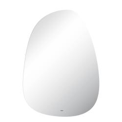 Зеркало Abber Teil 56,9х79,6 см с LED/ЛЕД-подсветкой, нестандартное, бесконтактный выключатель, диммер, для ванны, навесное/подвесное/настенное