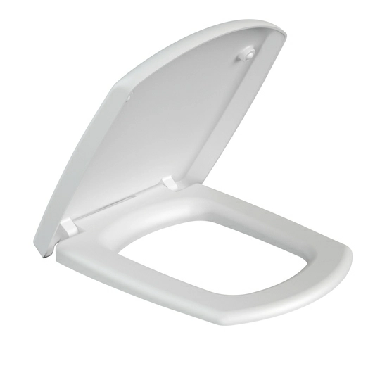 Крышка-Сиденье для унитаза Cersanit CARINA DPL EO 35,4х4х43,6 см цвет белый, дюропласт, микролифт (плавное закрывание)