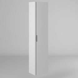 Пенал Briz Вена 35, 35х29х165 см, подвесной, (правый/левый/универсальный), 1 распашная дверца, цвет белый глянцевый, в ванную комнату, правосторонний/левосторонний/универсальный
