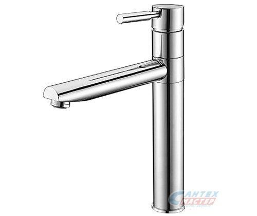 Смеситель для кухни/мойки Wasserkraft Main однорычажный, керамический, с поворотным изливом, длина 195 мм, латунь, цвет хром, кухонный, хромированный, вертикальный, кран, комплект, сантехника, водопроводные, размер, характеристики, высота