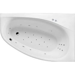 Ванна Excellent Kameleon ULTRA, 170х110 см, акриловая, цвет- белый/хром, (с гидромассажем), с каркасом, асимметричная, правосторонняя, правая, приставная/встраиваемая