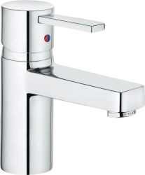 Смеситель для раковины/умывальника KLUDI ZENTA однорычажный, неповоротный, длина излива 106 мм, латунь, цвет хром