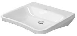Раковина DURAVIT DuraStyle 65х57х17 см, подвесная, медицинская, прямоугольная, санфарфор, цвет белый, без отверстия под смеситель, без перелива