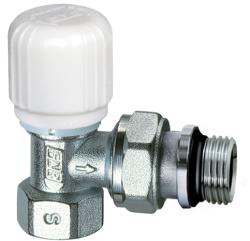 Клапан термостатический Far угловой 1"вн. хром FT 1620 1